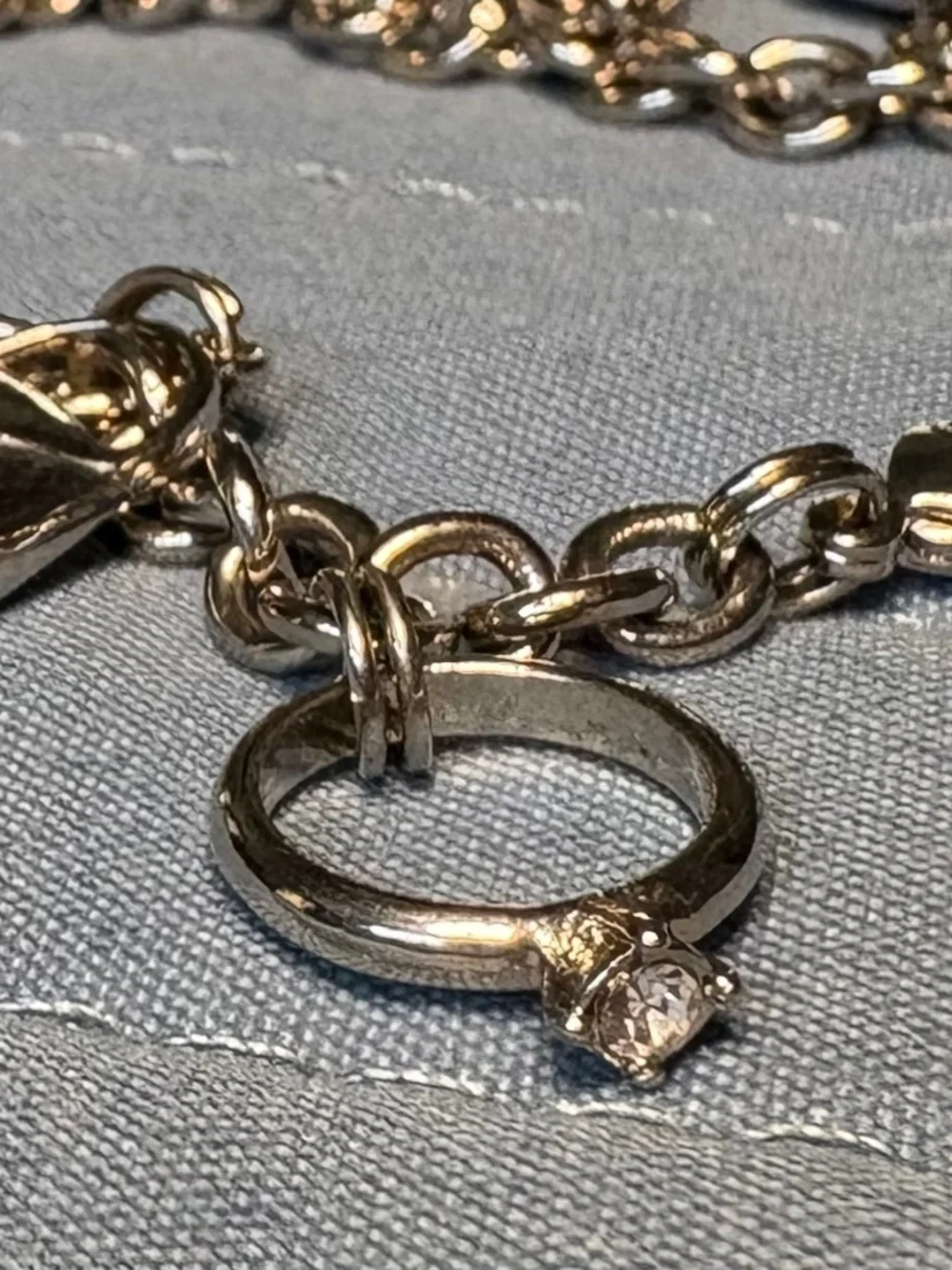 Girls night charm bracelet.